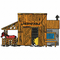 Cowboy And Hunter Embroidery Design 4 Cowboy And Hunter Embroidery Design 4